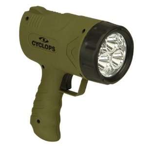Cyclops CYC 9WSGGBP Sirius 9 Watt Rechargeable Hand Spotlight with OD 