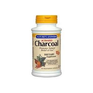 Charcoal (Activated Charcoal) 90 caps from Natures Answer 