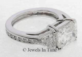 67 CT Ladies Diamond Ring Platinum 6.5 EGL  