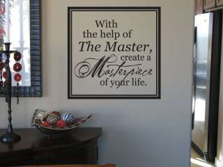 With the help of the master create a masterpiece of your life 18x18