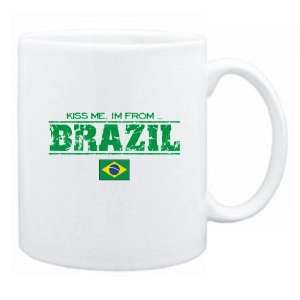    New  Kiss Me , I Am From Brazil  Mug Country