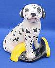 1987 Franklin Mint World of Puppies DALMATION Boot
