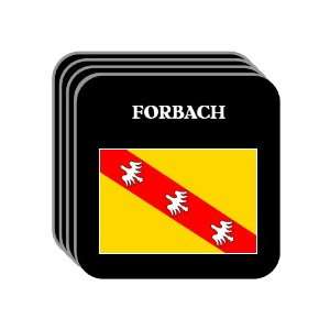  Lorraine   FORBACH Set of 4 Mini Mousepad Coasters 