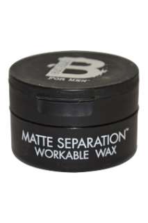Bed Head B For Men Matte Separation Workable Wax by TIGI for Men   2 