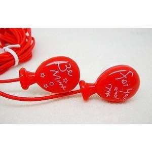    Cute New Style Red Balloon Style Headphones/Earphones Electronics