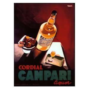  Cordial Campari Giclee Poster Print by Marcello Nizzoli 