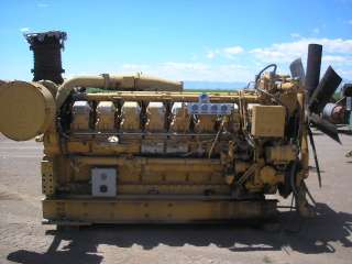 Caterpillar 3516 Industrial Diesel Engine.  