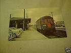 rare postcard illinois railway museum interurban train returns 