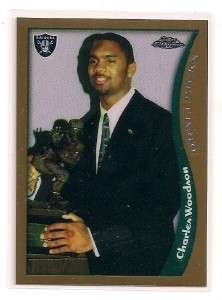 1998 Topps Chrome Charles Woodson Rookie Card #44  