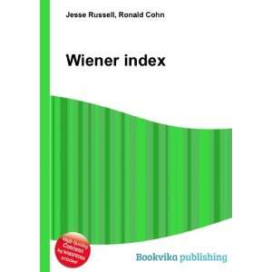 Wiener index Ronald Cohn Jesse Russell  Books