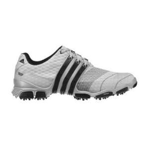  Adidas Tour360 4.0 S Golf Shoes Silver/Black Wide 7 