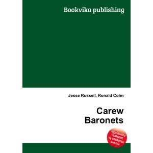  Carew Baronets Ronald Cohn Jesse Russell Books