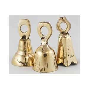   Clear Toned Brass Bell Wicca Wiccan Pagan Religious Metaphysical Witch