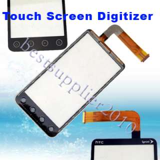 For HTC Evo 3D Touch Screen Glass Digitizer Replacement Lens with 
