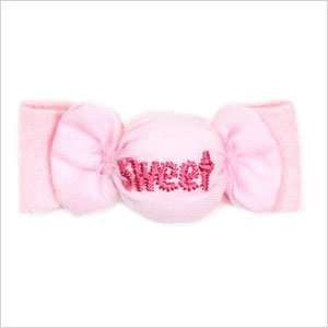  Ultrasuede Adorned Hair Bow for Dogs   Pink Puffy Sweets 