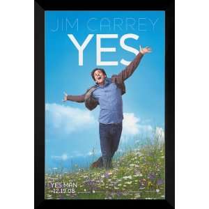    Yes Man FRAMED 27x40 Movie Poster Jim Carrey