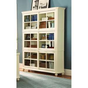    Homelegance Hanna 4 Piece Bookcase Set in White