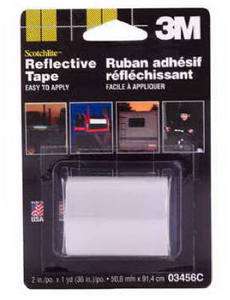 3M 4 Pack, Scotchlite, 2 x 36, Silver Reflective Safety Tape 