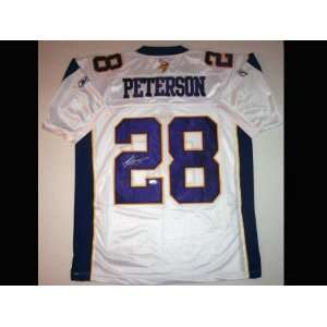  Adrian Peterson Signed Jersey   Autographed NFL Jerseys 