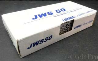 NEW 3x Lambda JWS 50 5/A Switching Power Supply Switch Mode, 5V  