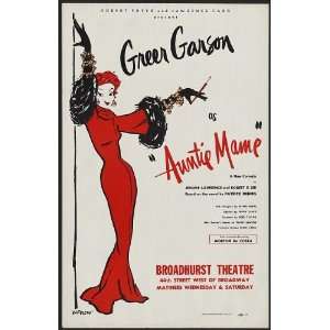  Auntie Mame,Greer Garson,1904 1996,Broadway Production 