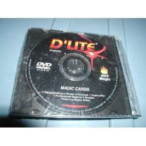 LITE DVD MAGIC CARDS HOT MAGIC WITH BRIDGE SIZE EMPIRE PLAYING CARDS 