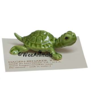   Renaker Turtle Mama Miniature Figurine Ceramic Animal Small Mini 419