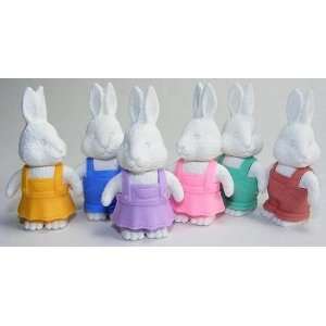  White Rabbit   IWAKO Japanese Eraser. 60 Count. 38059 