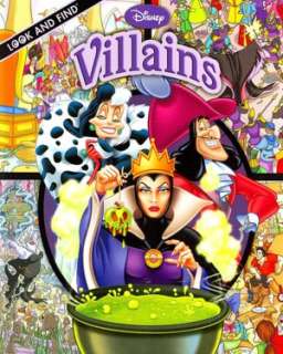   Disney Villains (Look and Find Series) by Melanie 