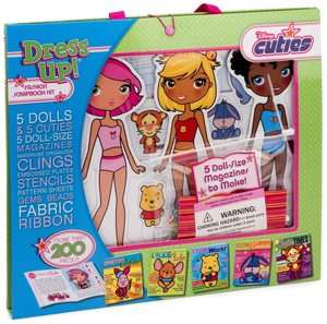   Dress Up Paper Doll Fashion Scrapbook Kit (Disney 