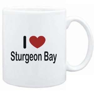 Mug White I LOVE Sturgeon Bay  Usa Cities  Sports 