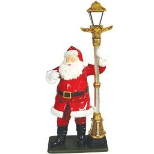  AFD Santa with Lamp Post (4ft)