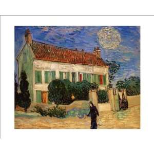  White House at Night by Vincent van Gogh. Size 16.30 X 13 