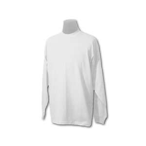  Long Sleeve Shirt 100%cotton Heavy Weight white large 