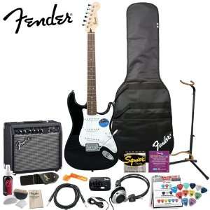 Fender Squier Affinity Special Black Strat Stop Dreaming 