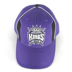 Sacramento Kings NBA Purple and Black Adjustable Hat 