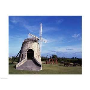 Windmill at the Whim Plantation Museum, Frederiksted, St. Croix Poster 