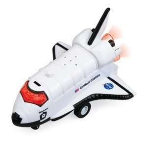  Space Shuttle Pull Back Toy w/Lights & Sounds Everything 