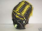 2010 SSK Wingfield 12 Baseball Glove Black Yellow RHT