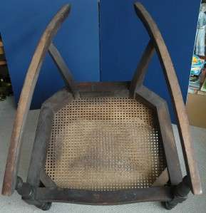 Very Rare Wingback Cane Rocking Chair Heywood Wakefield  