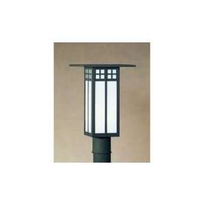 Arroyo Craftsman GP 9L RM S Glasgow 1 Light Outdoor Post Lamp in Slate 