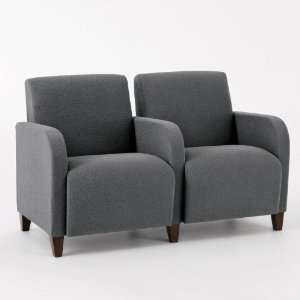    Lesro Fabric Two Seat Sofa with Center Arm Furniture & Decor