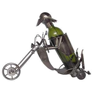 Motor Cycle Wine Bottle Holder  