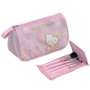  Sanrio HELLO KITTY Cosmetic Bag w/ BRUSH set Toys & Games