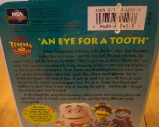 ADVENTURES OF TIMMY THE TOOTH An Eye for a Tooth VIDEO  