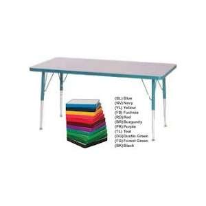 com Mahar   Creative Colors Rectangle Tables 24 in. x 36 in. with 16 