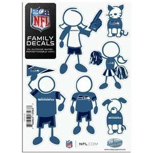 Seattle Seahawks Family Decal Small Package  Sports 