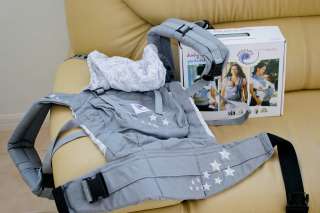 Ergo Baby Carrier Galaxy Grey with Embroidered Stars  