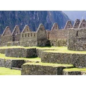  Stonework in the Lost Inca City, Machu Picchu, Peru 