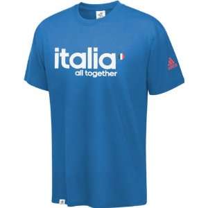Italy Soccer Youth adidas Soccer UEFA Euro 2012 All Together T Shirt